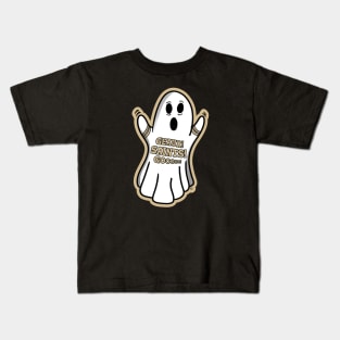 Ghost New Orleans Saints Kids T-Shirt